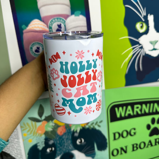 Jolly Cat Camp Mug