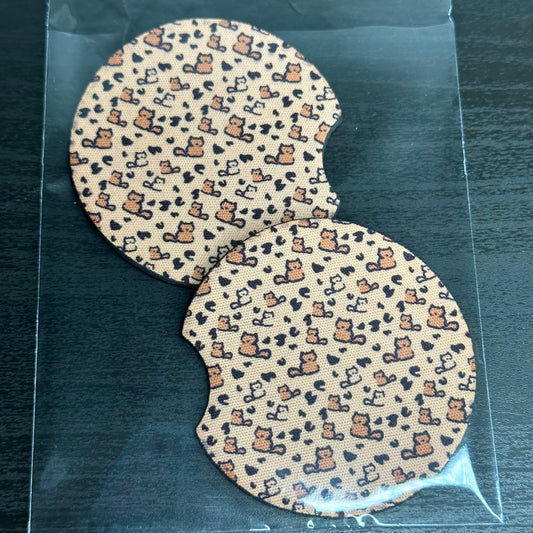 Leopard Cat Coasters